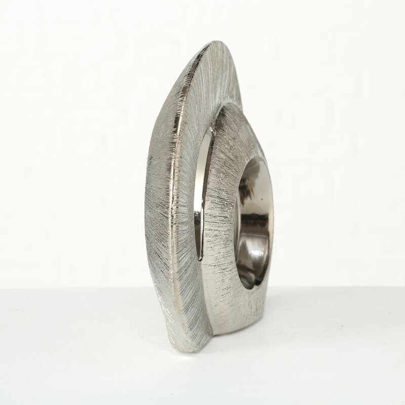 Zauber Incised Double Infinity Ring Sculpture - Image 4
