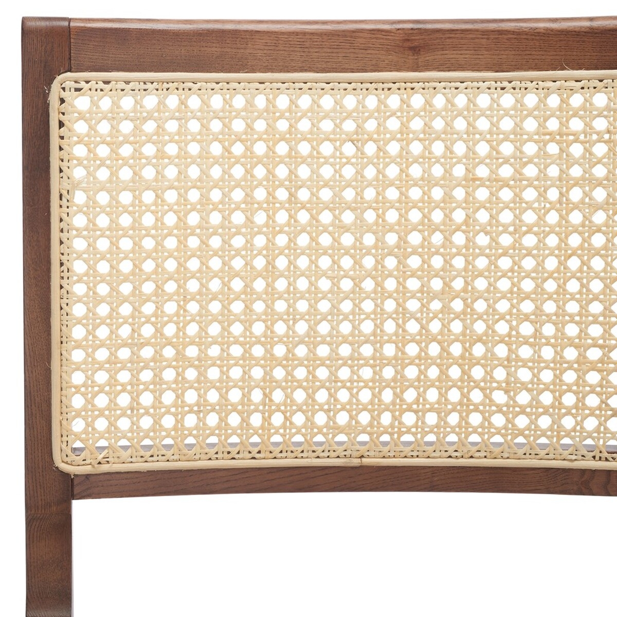 Hattie French Cane Counter Stool - Walnut/Natural - Image 2