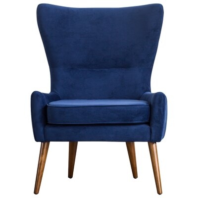Kinser 28" W Tufted Velvet Side Chair - Image 0