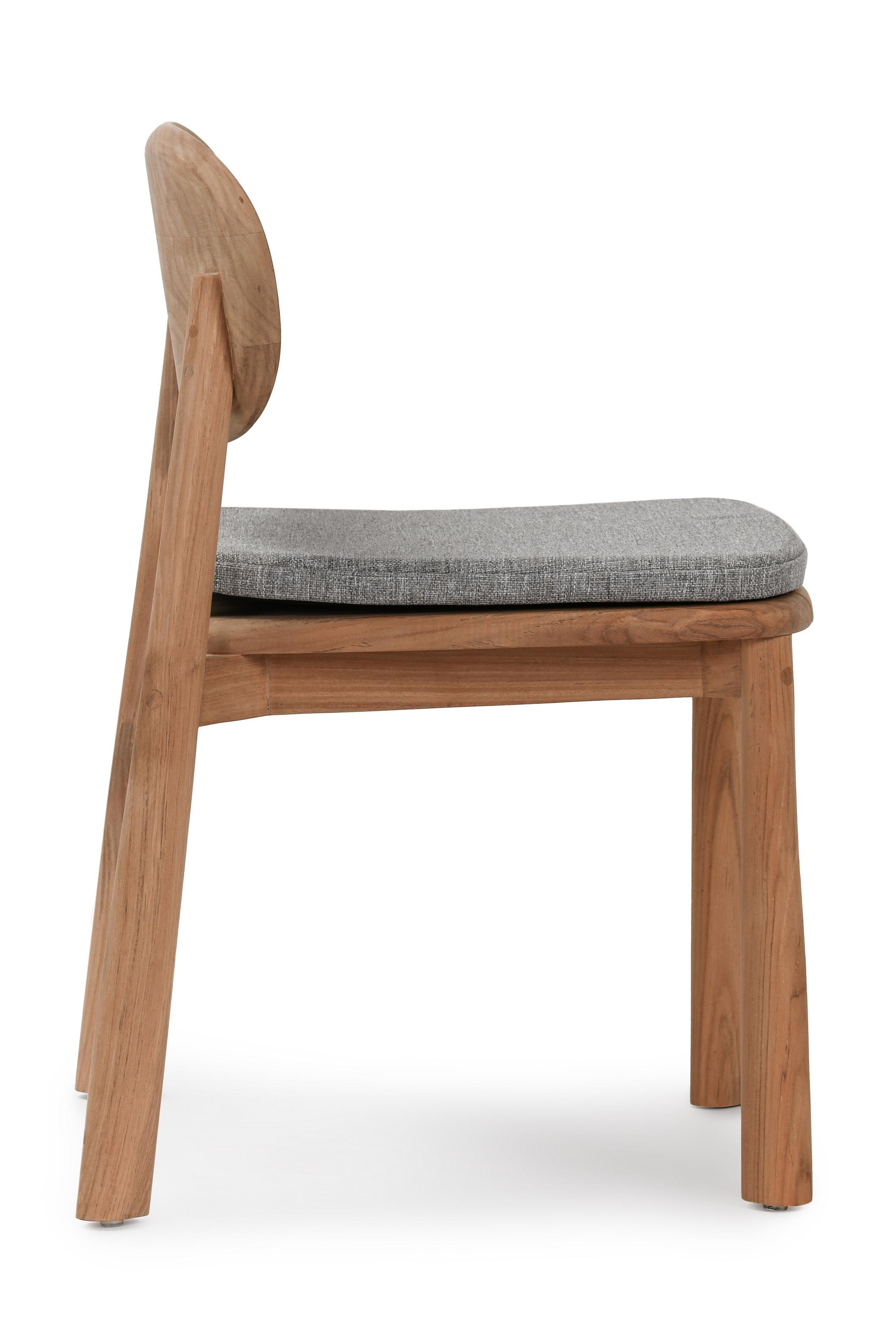 Aston Outdoor Dining Chair Natural - Image 2