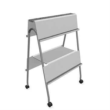 Steelcase Verb Whiteboard Easel, Merle - Image 3