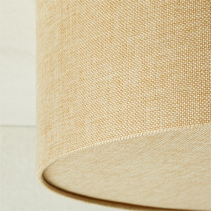 Drum Jute Flush Mount Light 19.75" - Image 2