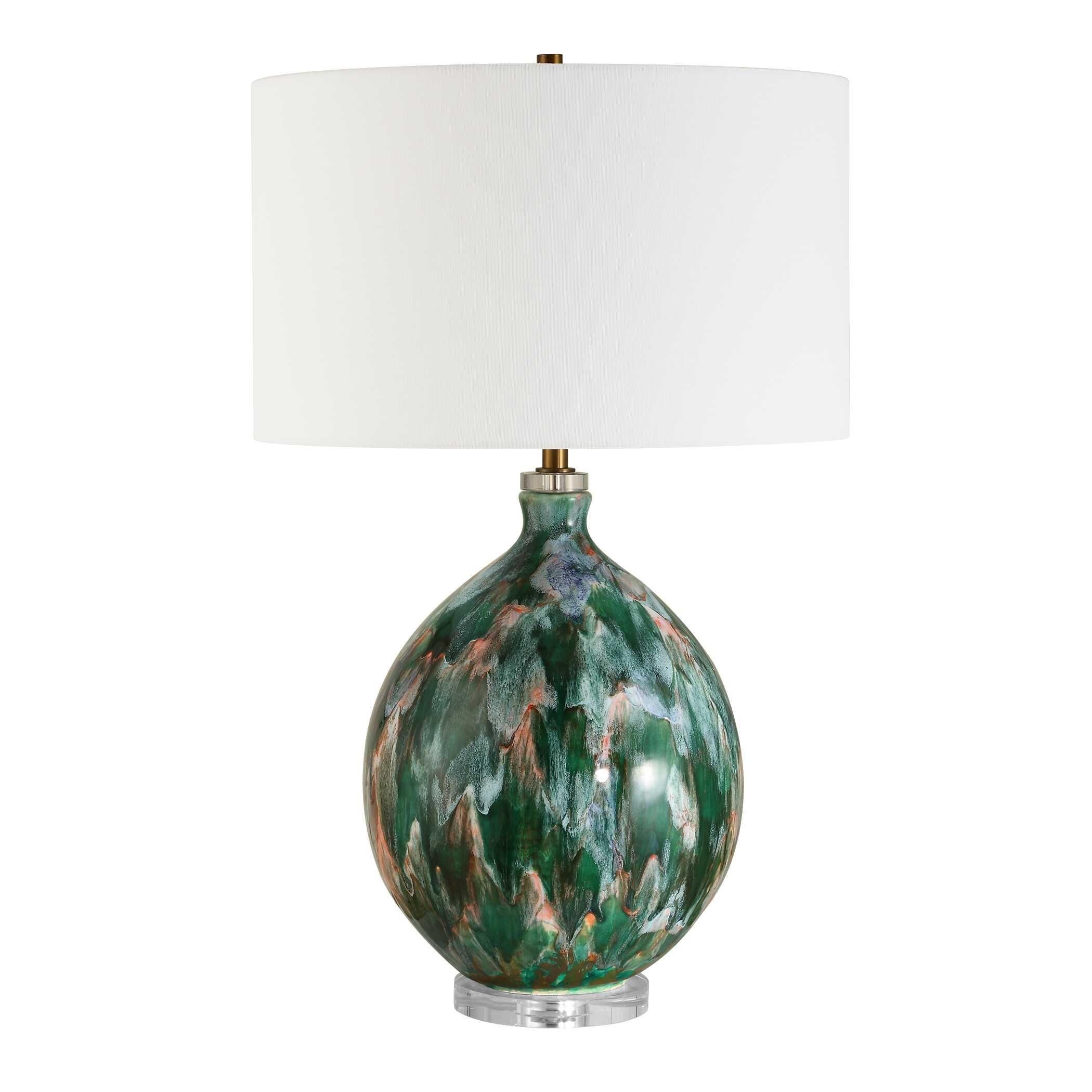 Mihaela Drip Glaze Table Lamp - Image 3