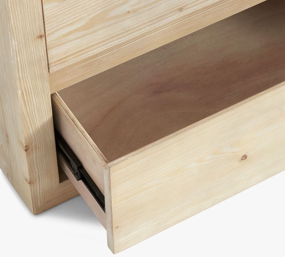 Folsom Wood 4-Drawer Dresser, Desert Pine - Image 3