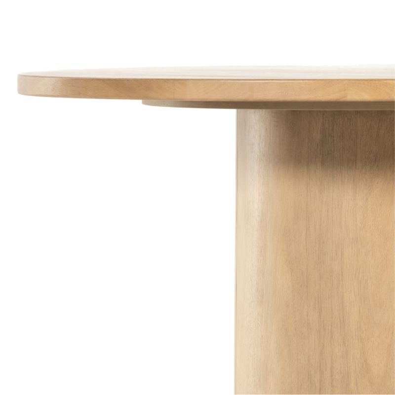 Hale 48" Round Wood Dining Table - Image 4