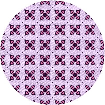 Pimm Floral Wool Purple/Light Pink Area Rug - Image 0