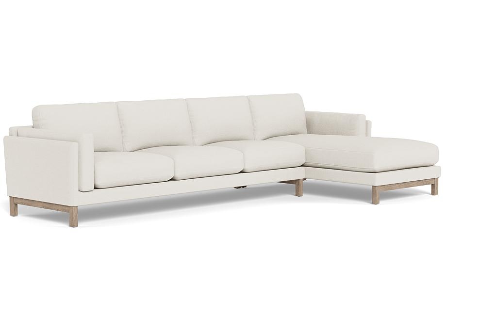 Gaby 4-Seat Right Chaise Sectional - Image 1