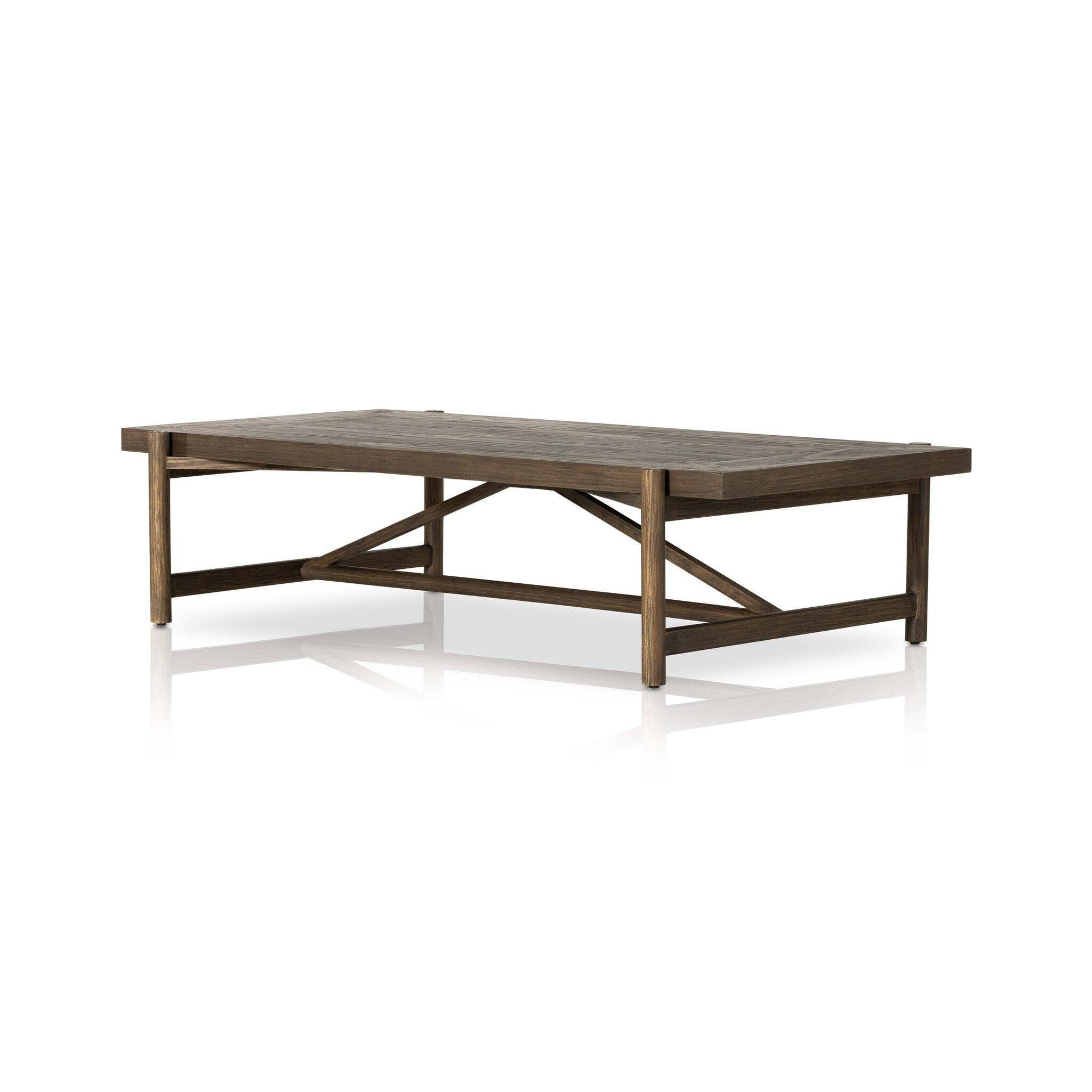 Goldthwaite Coffee Table - Sienna Brown Pine - Image 0