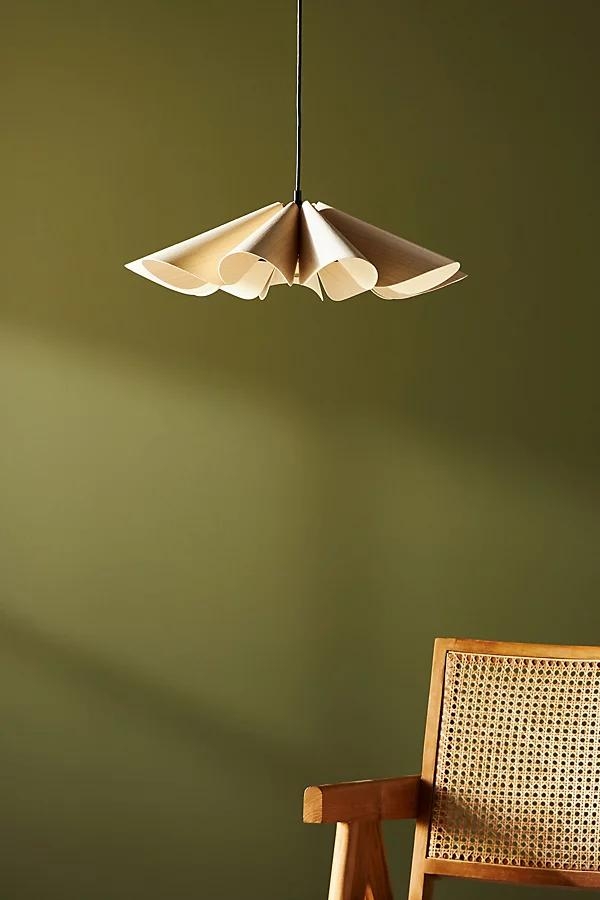 WEPLight Delfina Pendant By WEPLight in Beige - Restocked December 11 - Image 0