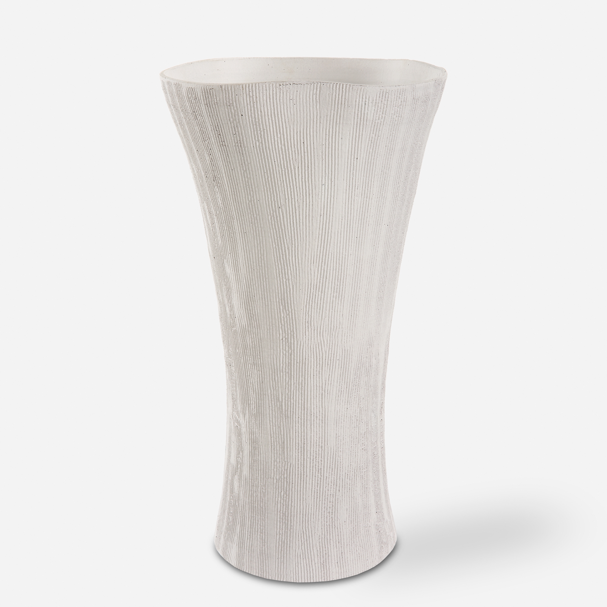 Floreana Tall White Vase - Image 0