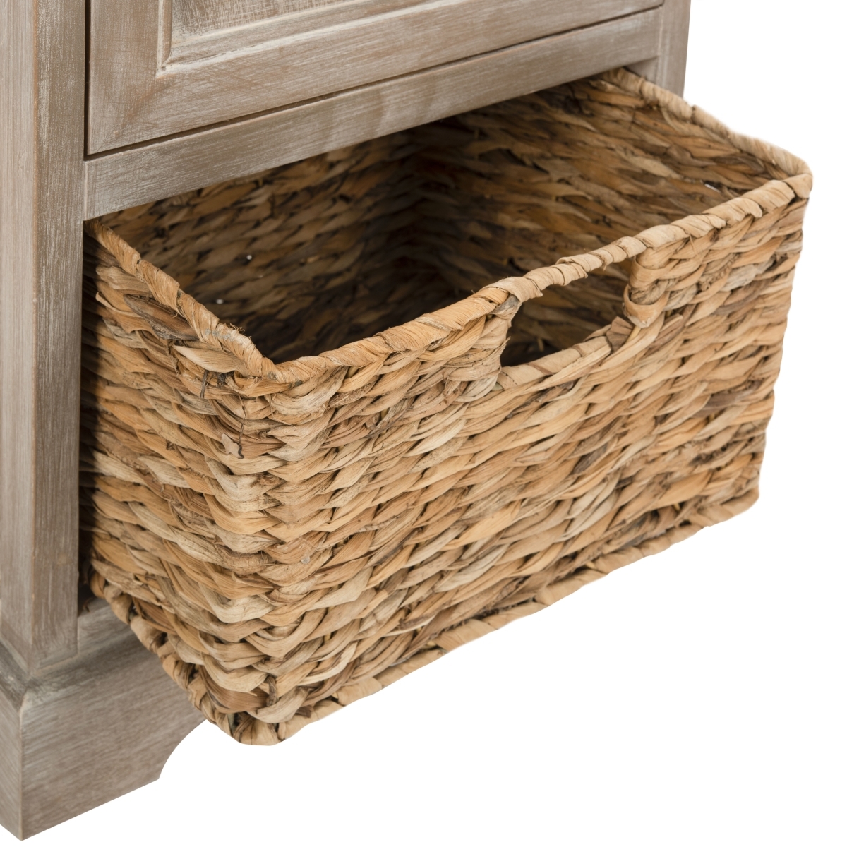 Raven Storage Unit - White Washed - Safavieh - Image 4