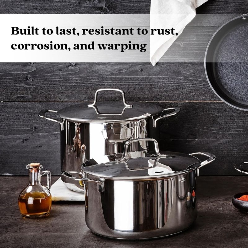 Alva Maestro 7.8-Qt. Stainless Steel Stockpot - Image 2