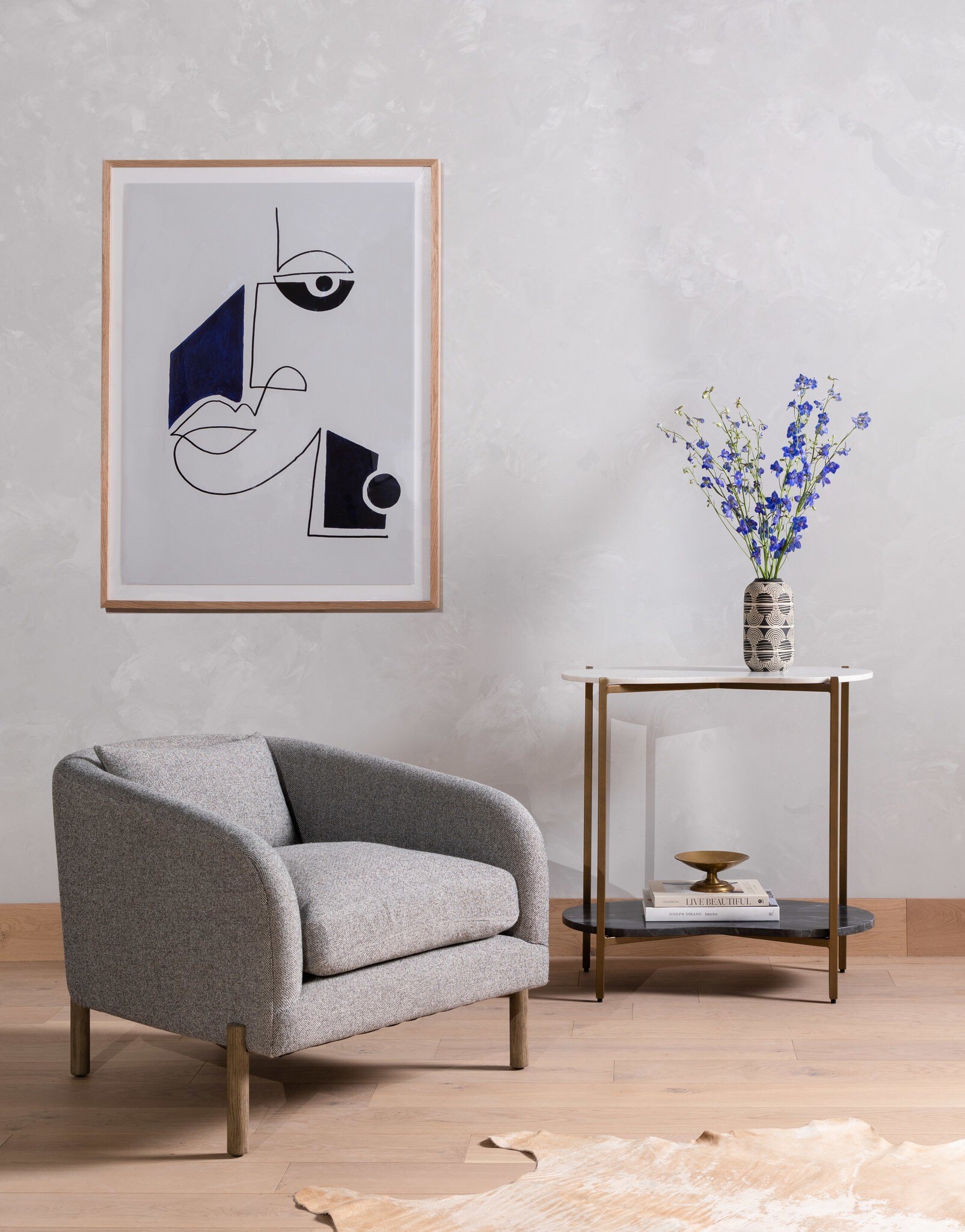 Ghosts In The Mist IV by Shatha Al Dafai - Vertical Grain 2.5 White Oak - Image 5