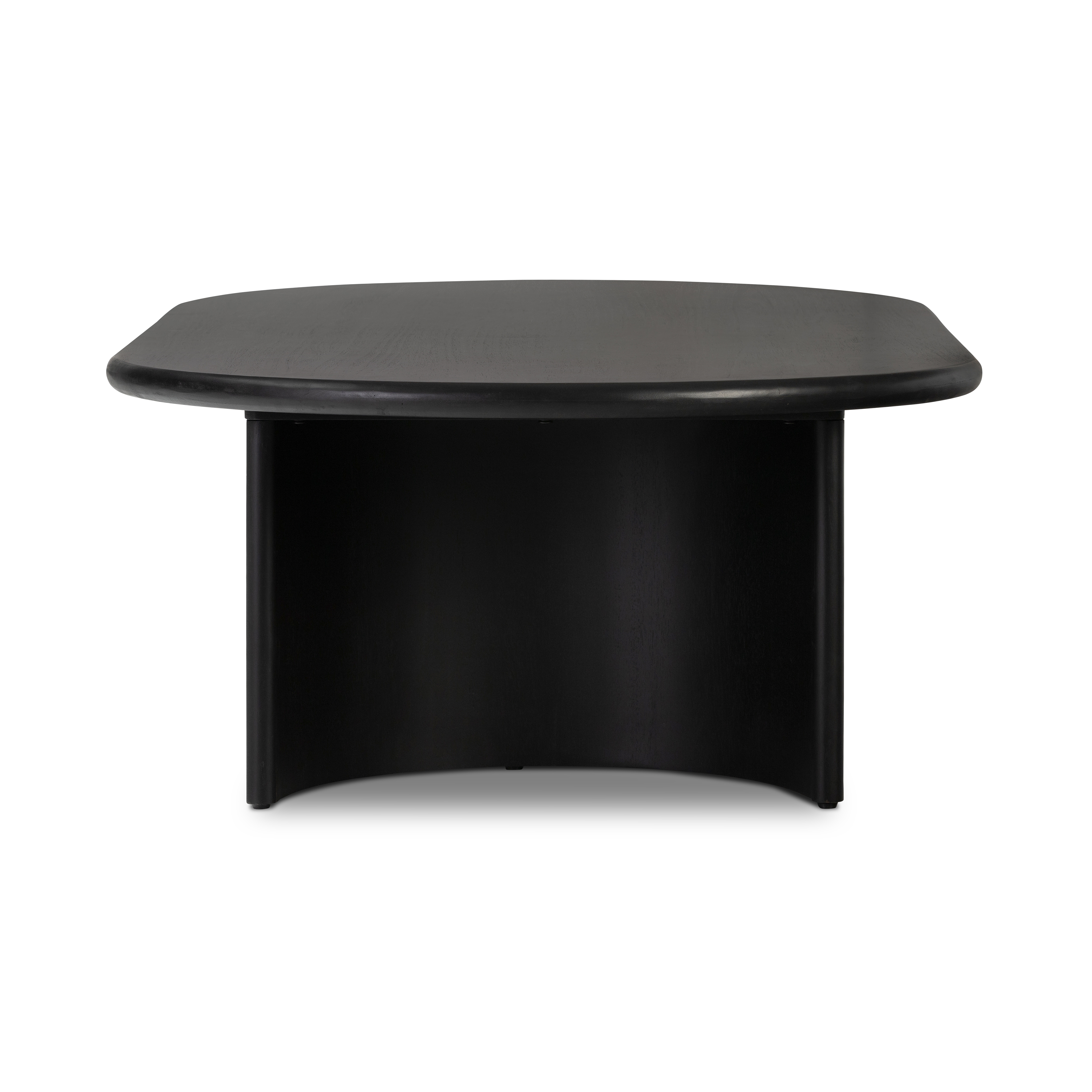 Paden Large Coffee Table-Aged Black - Image 4