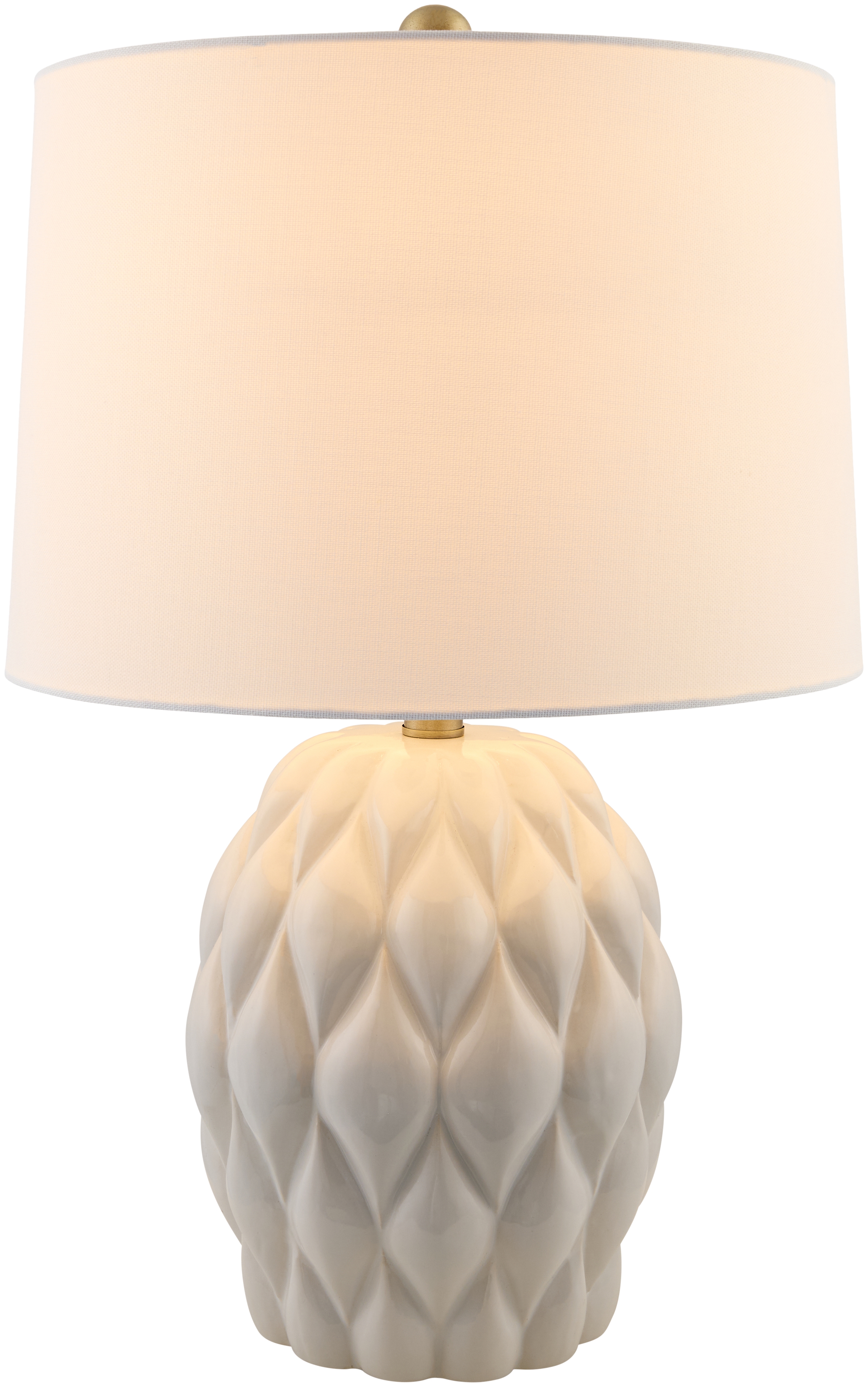 Cagli  Glazed 22"H x 14"W x 14"D Accent Table Lamp - Image 0