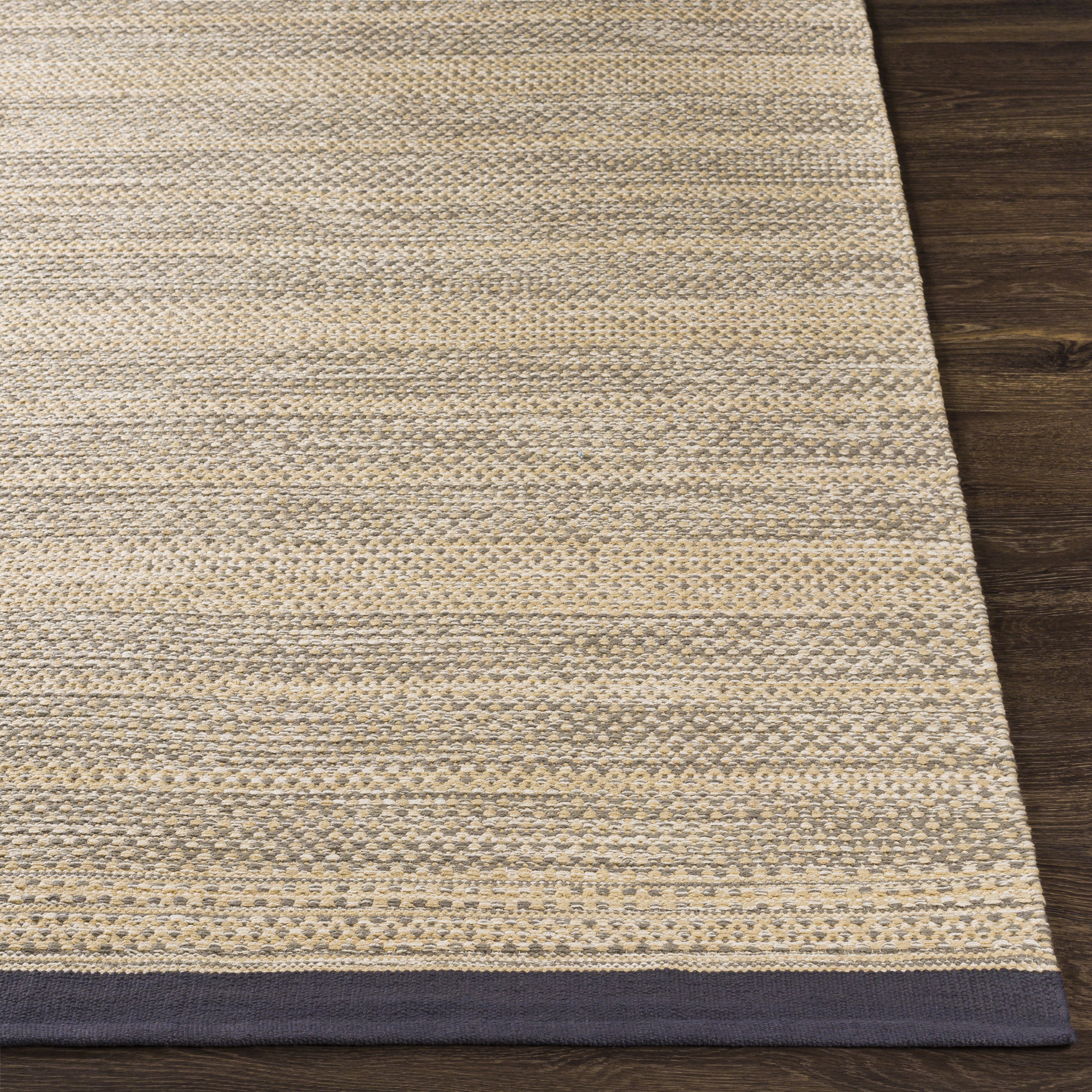 Osasuna Beige Indoor 5' x 7'6" Handmade Rug - Image 1