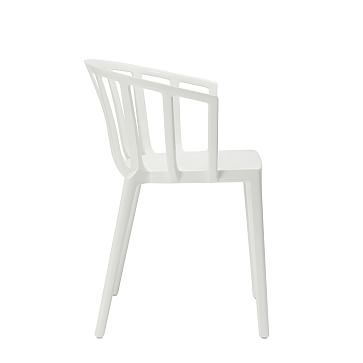 Kartell Venice Dining Chair, Matte White, Set of 2 - Image 3