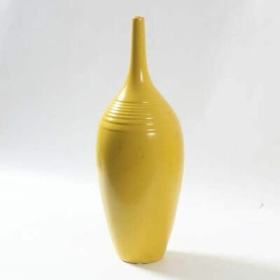 Normani Yellow Ceramic Table Vase - Image 0