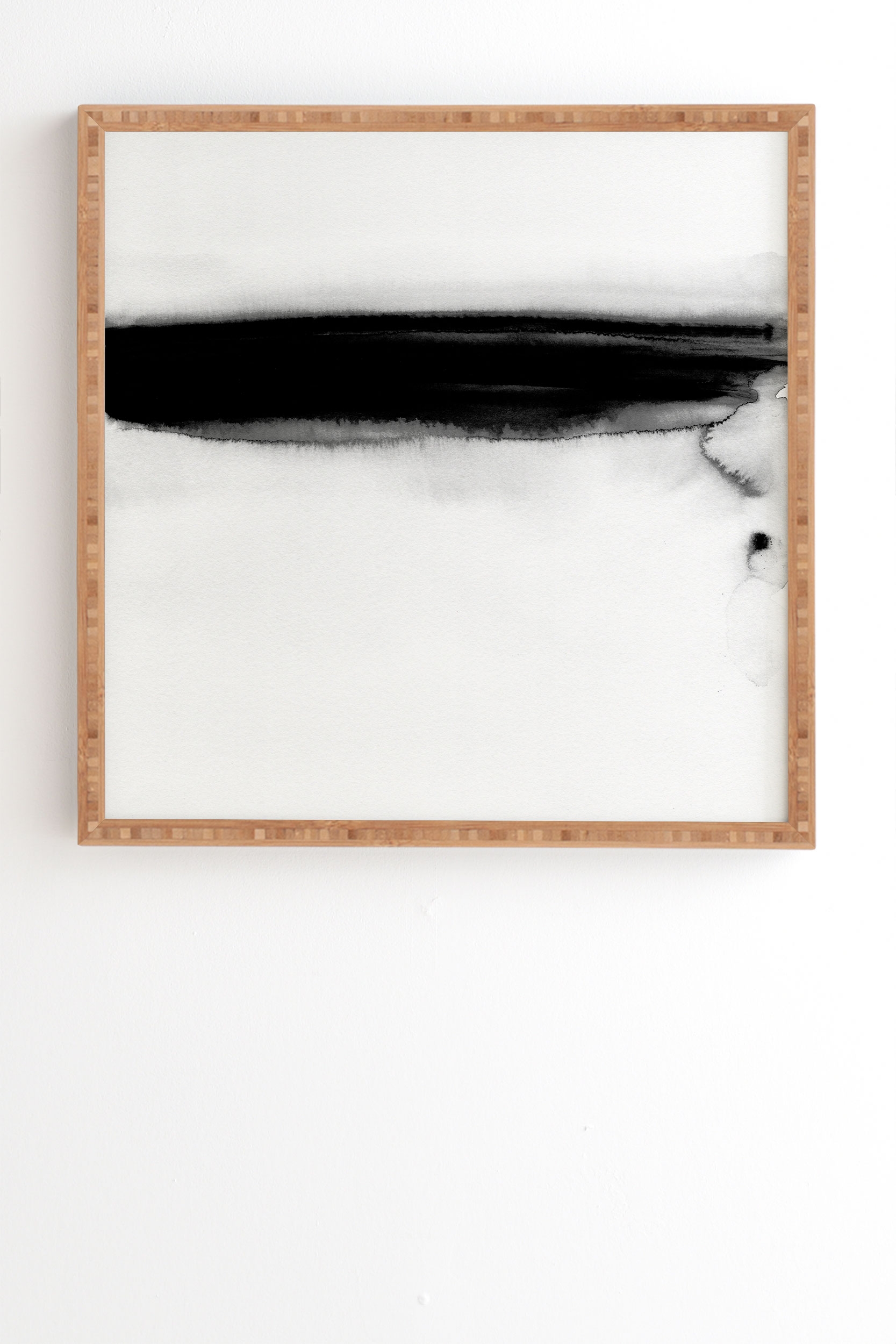 L2 by Georgiana Paraschiv - Framed Wall Art Bamboo 30" x 30" - Image 0