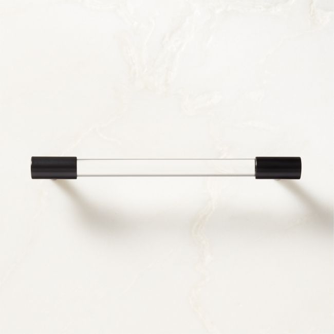 Flynn Crystal and Black Handle 6" - Image 0