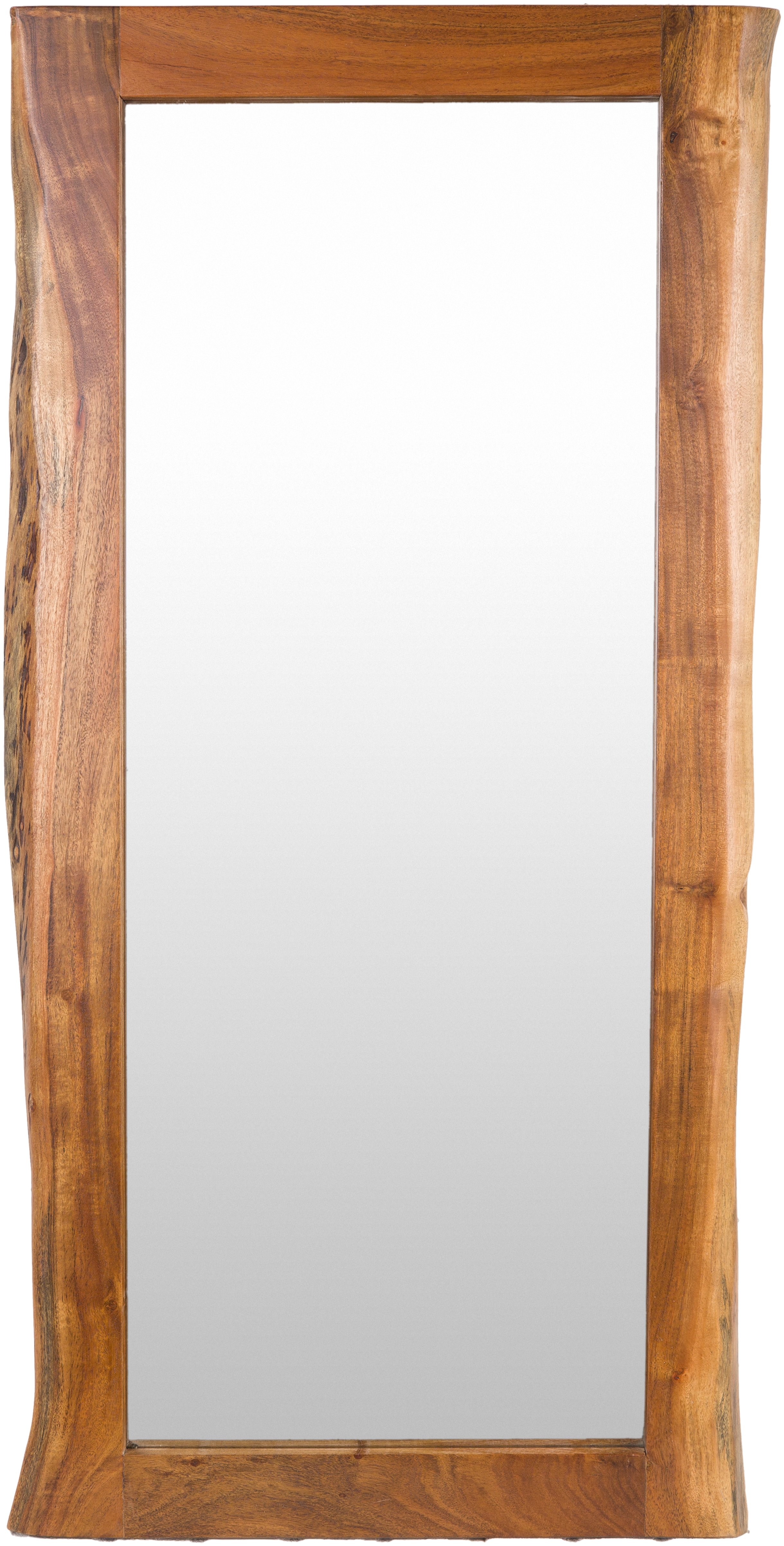 Edge Brown 48"H x 24"W x 2"D Accent Mirror - Image 0