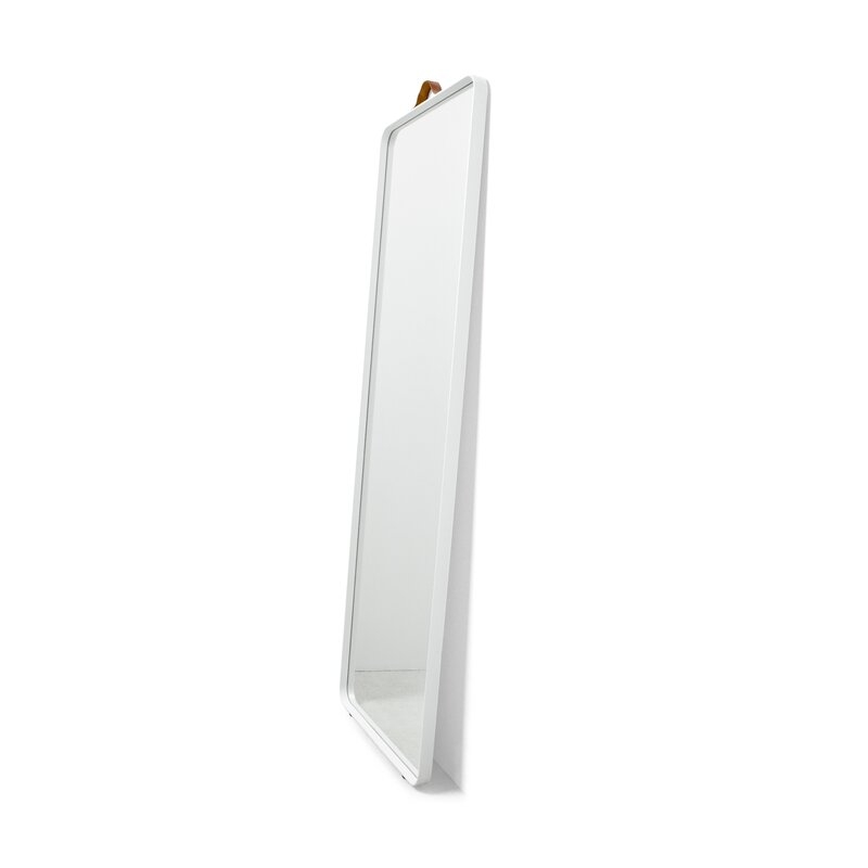 Menu New Norm Bath Modern & Contemporary Accent Mirror Finish: White - Image 0