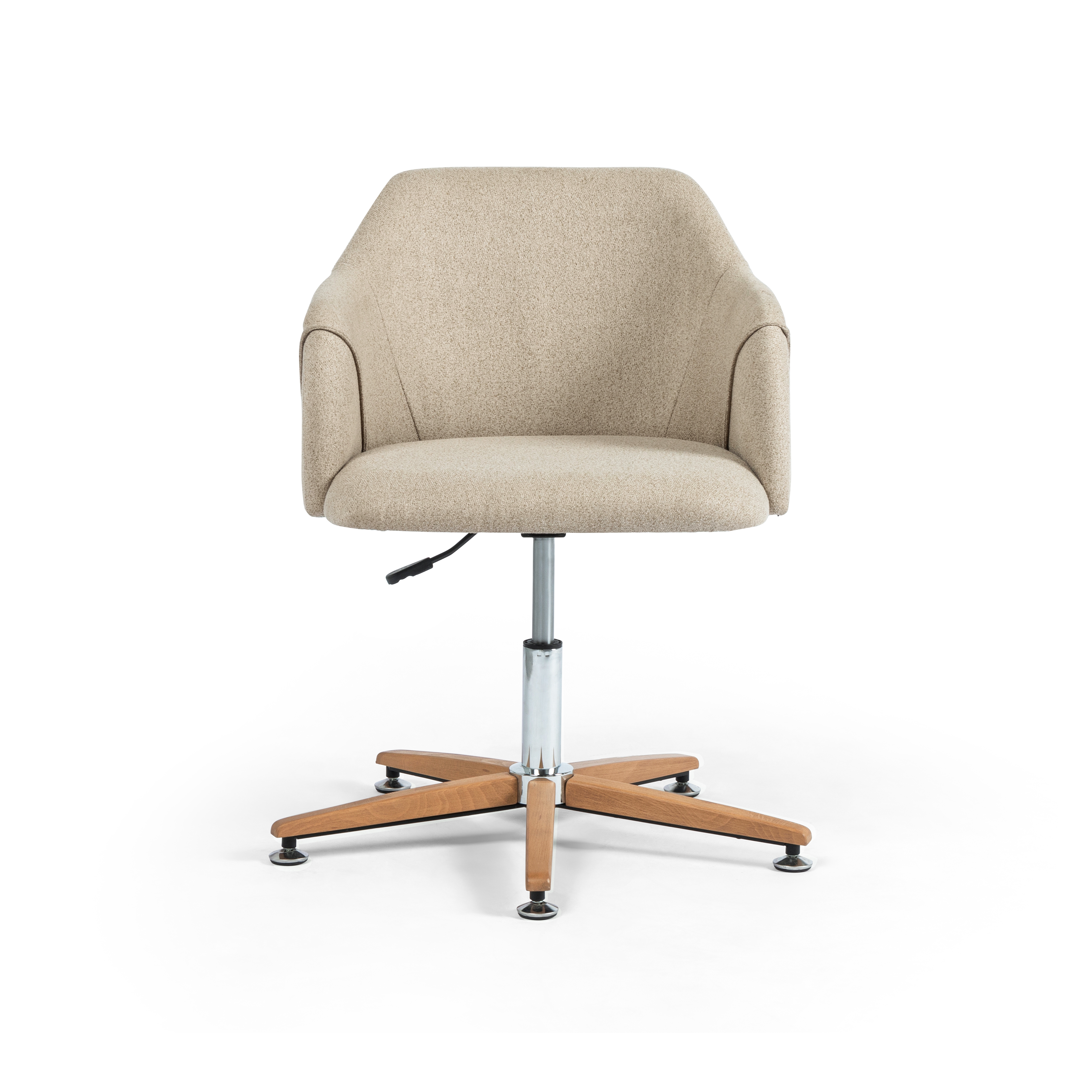 Edna Desk Chair-Fedora Oatmeal - Image 5