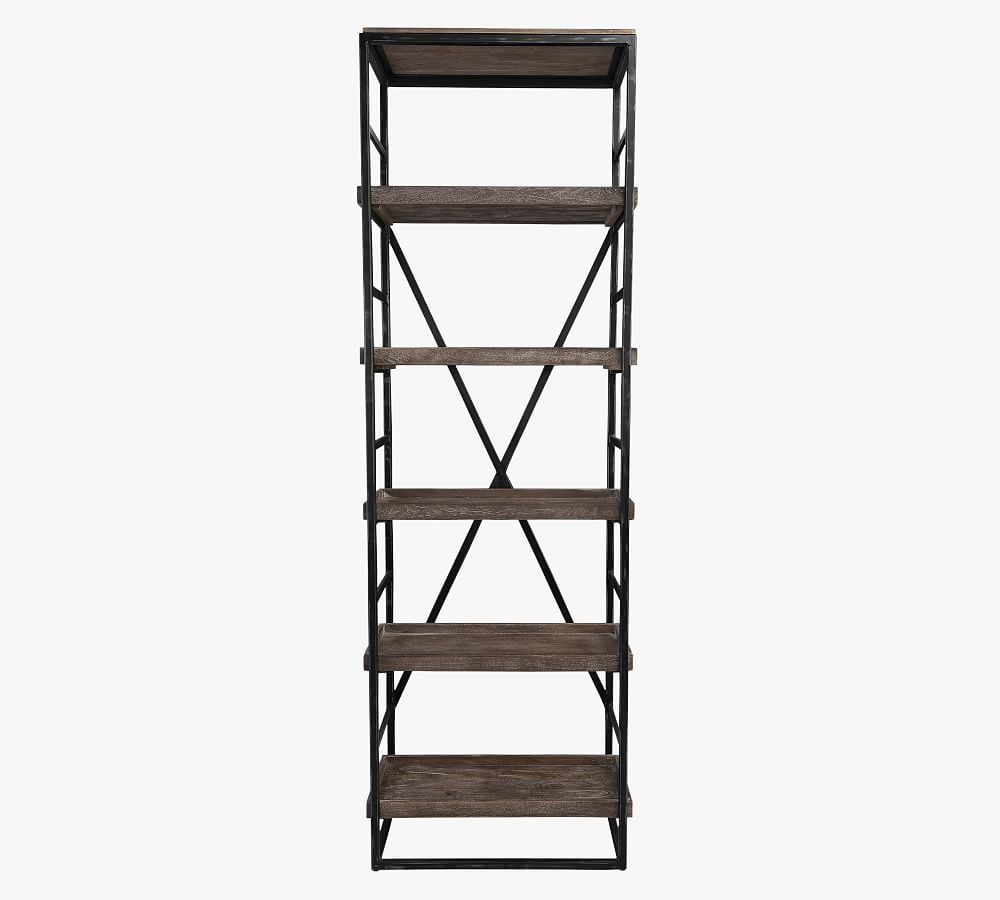 Anthony Etagere Bookcase, Natural, 30"L x 96"H - Image 0