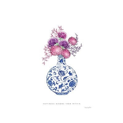 Chinoiserie Style I - Wrapped Canvas Graphic Art Print - Image 0