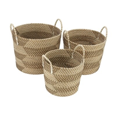 Seagrass 3 Piece Basket Set - Image 0