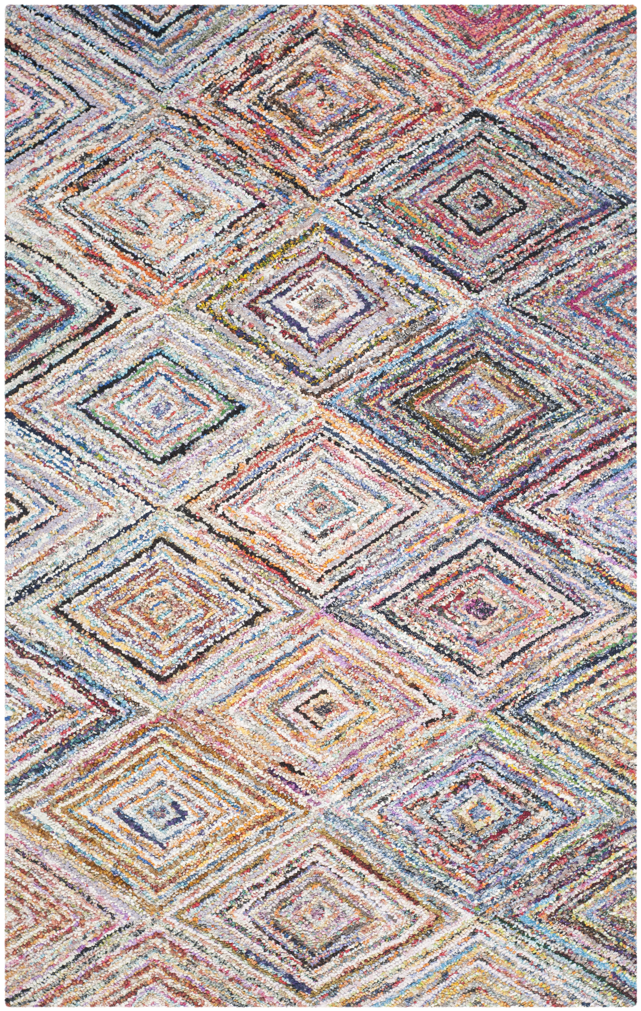 Arlo Home Hand Tufted Area Rug, NAN314A, Multi,  6' X 9' - Image 0