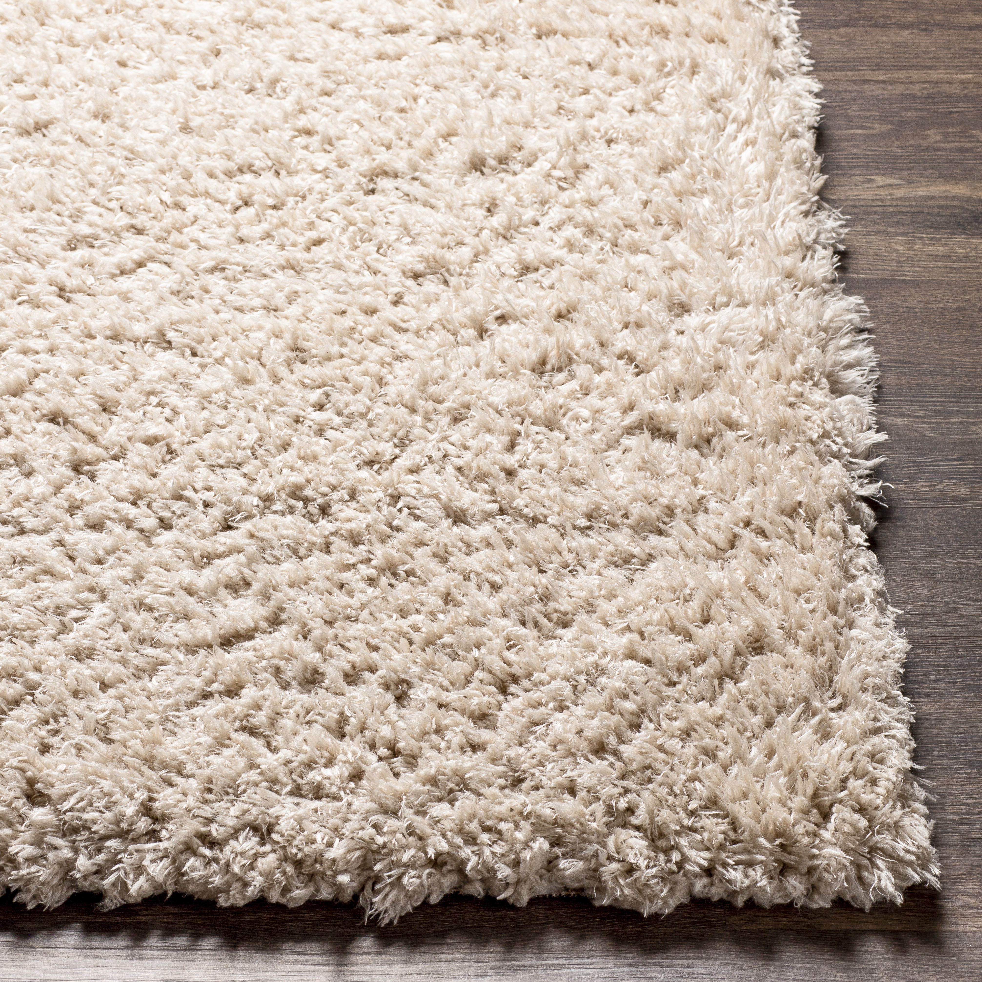 Angora Beige Indoor 9'2" x 12' Machine Woven Rug - Image 1