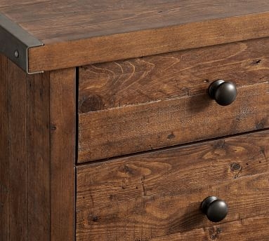 Novato Reclaimed Wood Dresser, Rustic Natural - Image 1