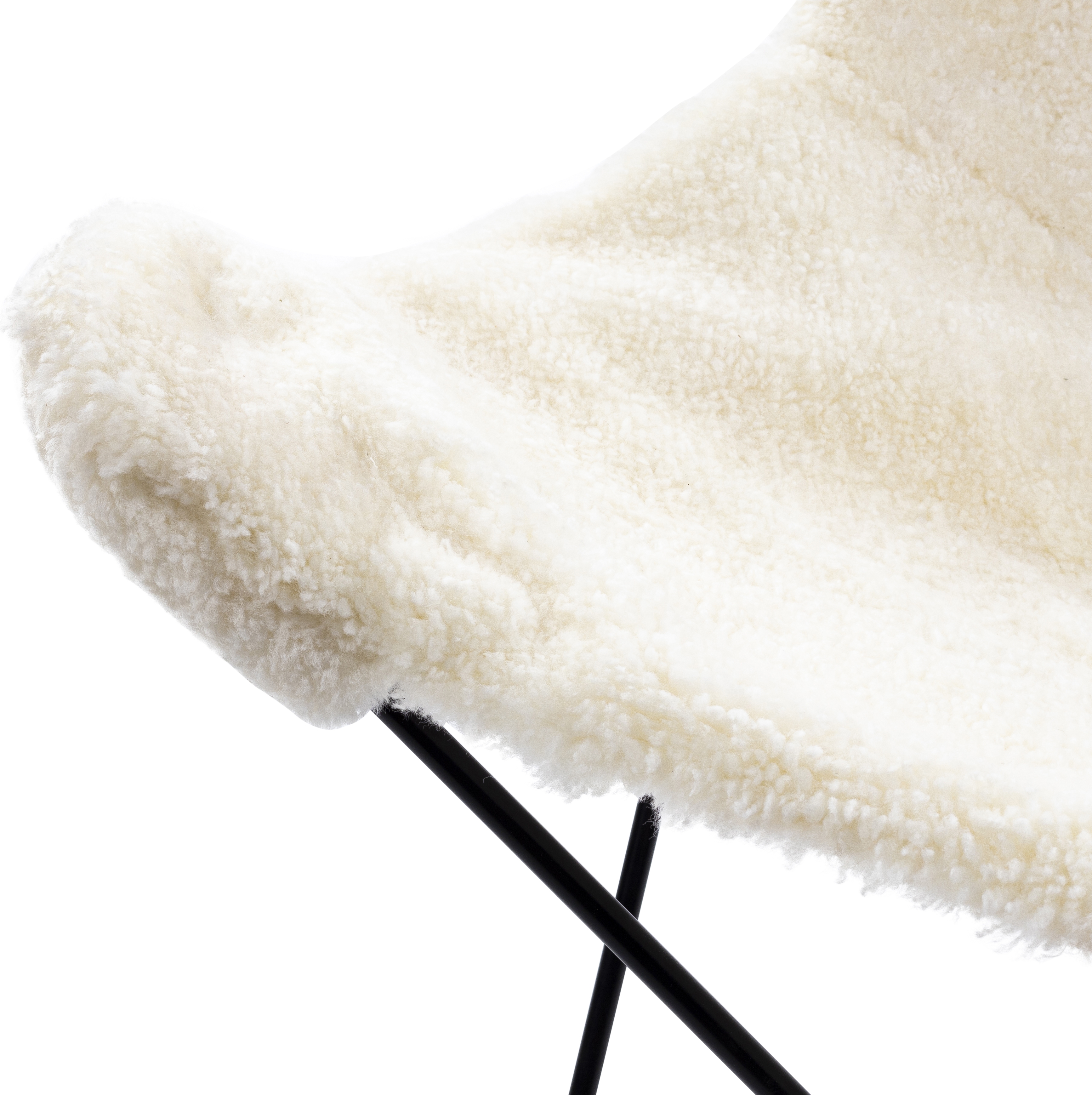 Nizhoni Sheepskin 35"H x 31"W x 31"D Accent Chair - Image 2