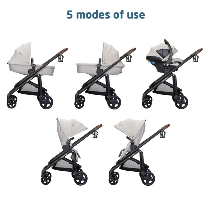 Maxi-Cosi ® Tayla ™ Max Desert Wonder 5-in-1 Modular Travel System Stroller/Baby Car Seat - Image 5