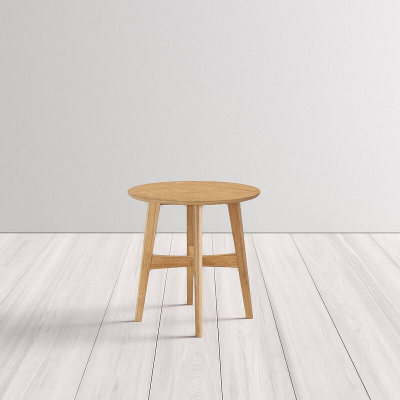 Gambino End Table, Light Oak - Image 1