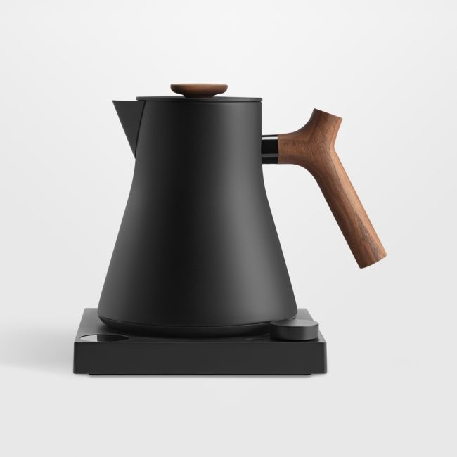 Fellow Corvo EKG Pro Electric Tea Kettle in Matte Black with Walnut Accents - Image 0