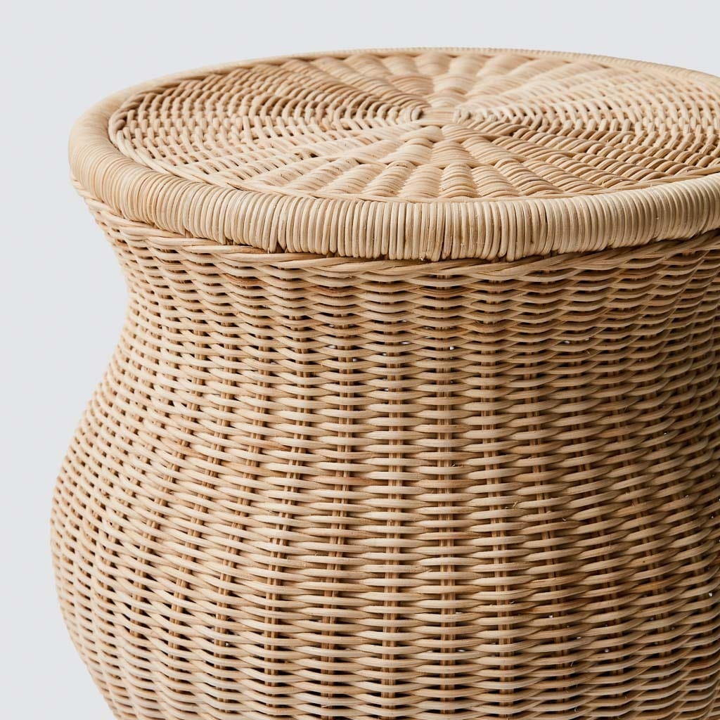 The Citizenry Dua Wicker Stool | Natural - Image 8