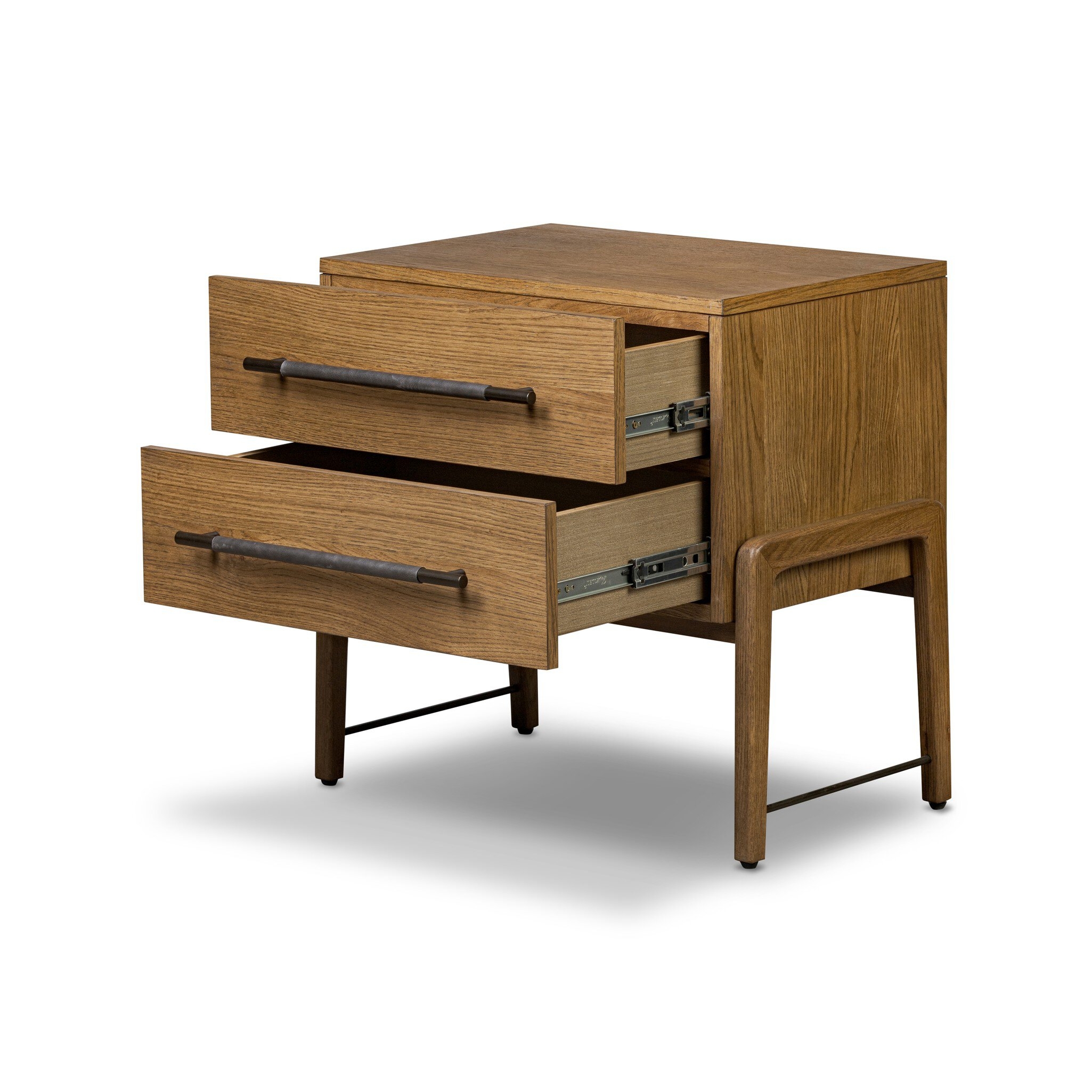 Rosedale Nightstand - Amber Oak Veneer - Image 7