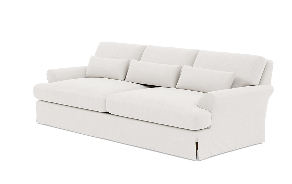 Maxwell Slipcovered 2-Seat Sofa by Apartment Therapy - Image 2