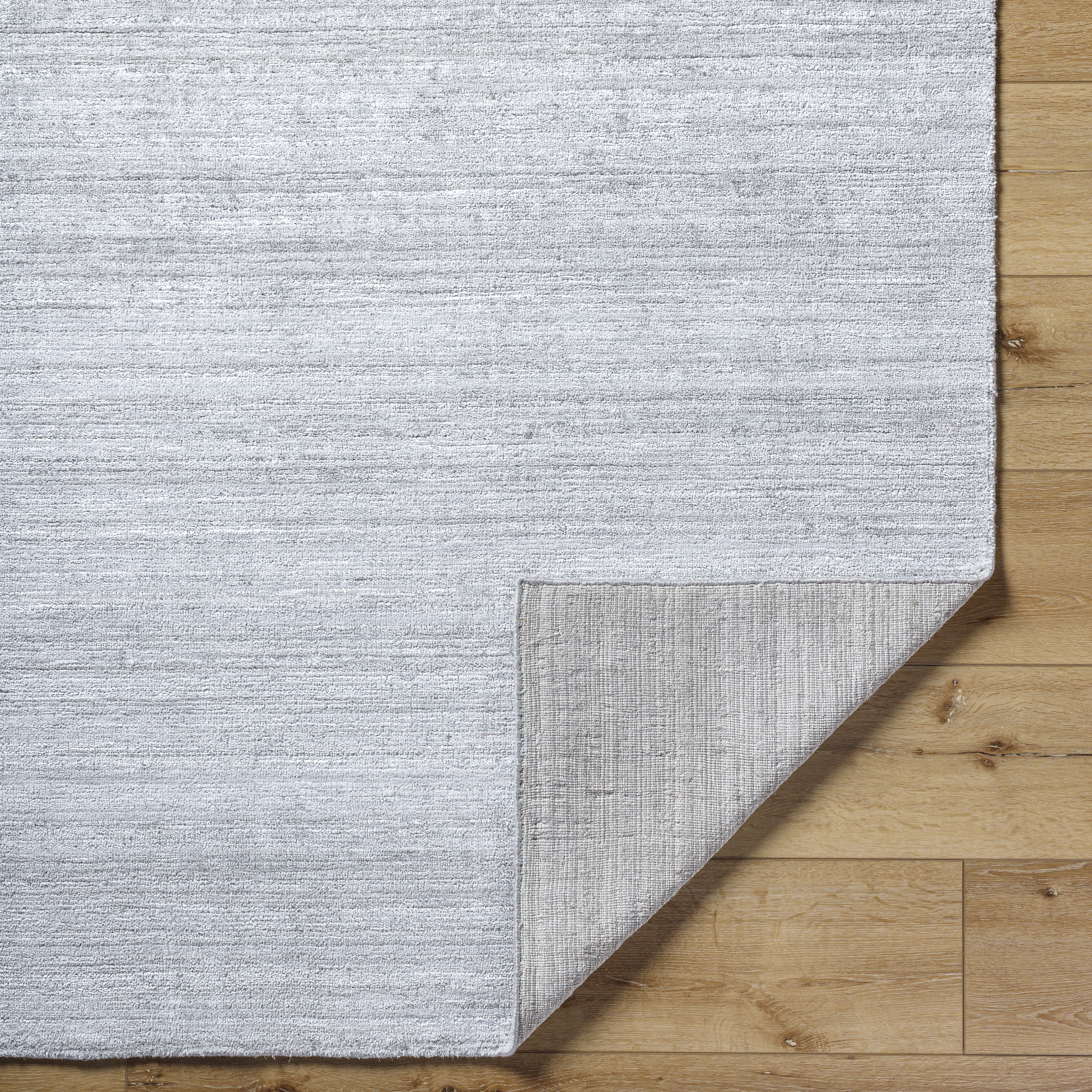 Grandeur Gray Indoor 6' x 9' Handmade Rug - Image 4