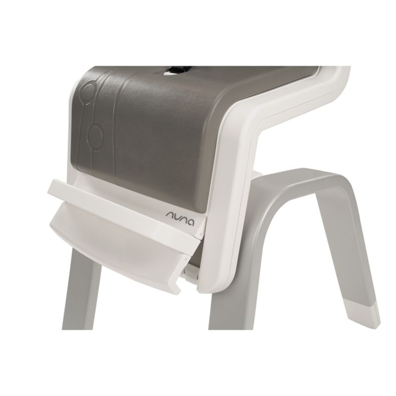 Nuna ® ZAAZ ™ Frost White and Grey Plastic Baby High Chair - Image 7
