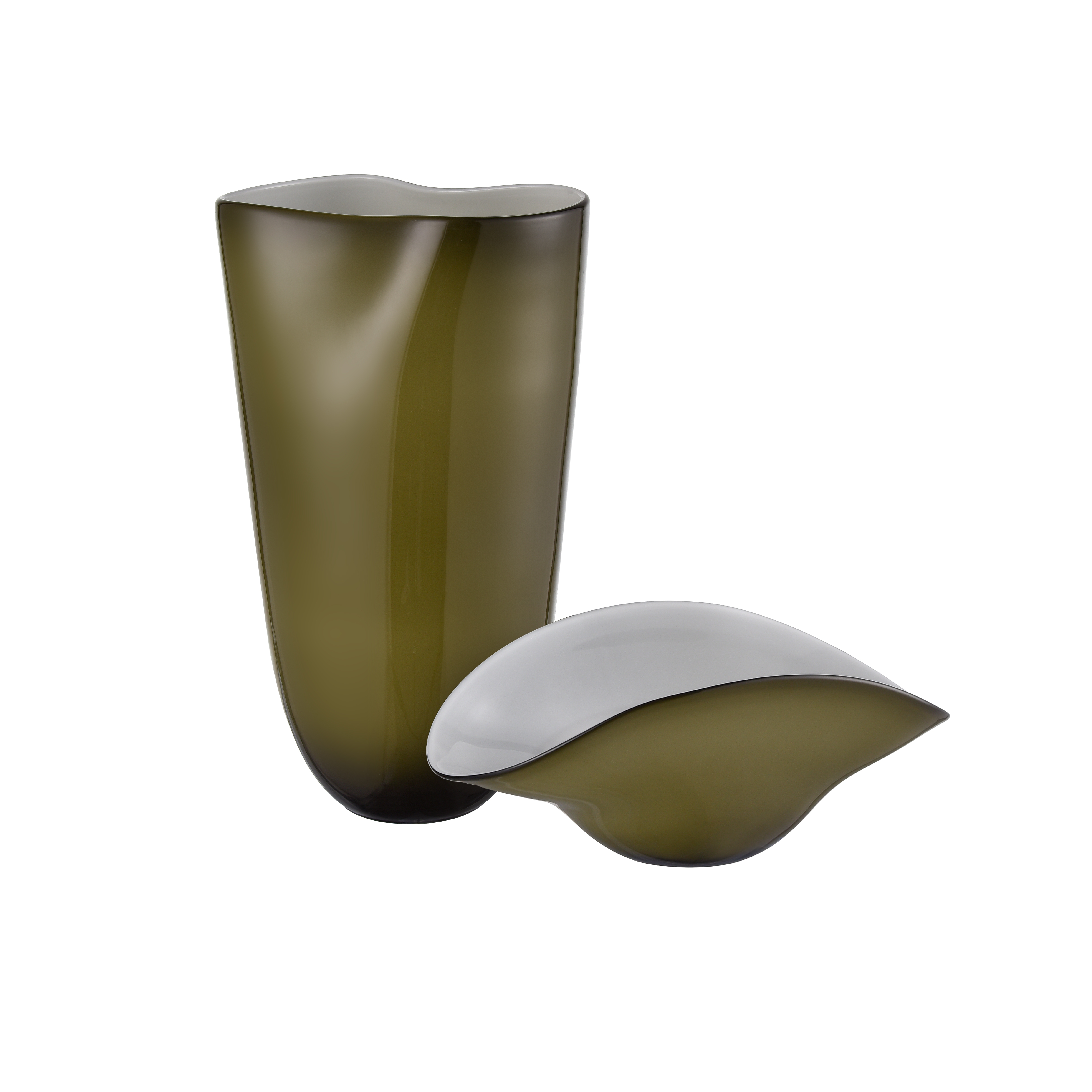 Braund Vase - Olive - Image 3