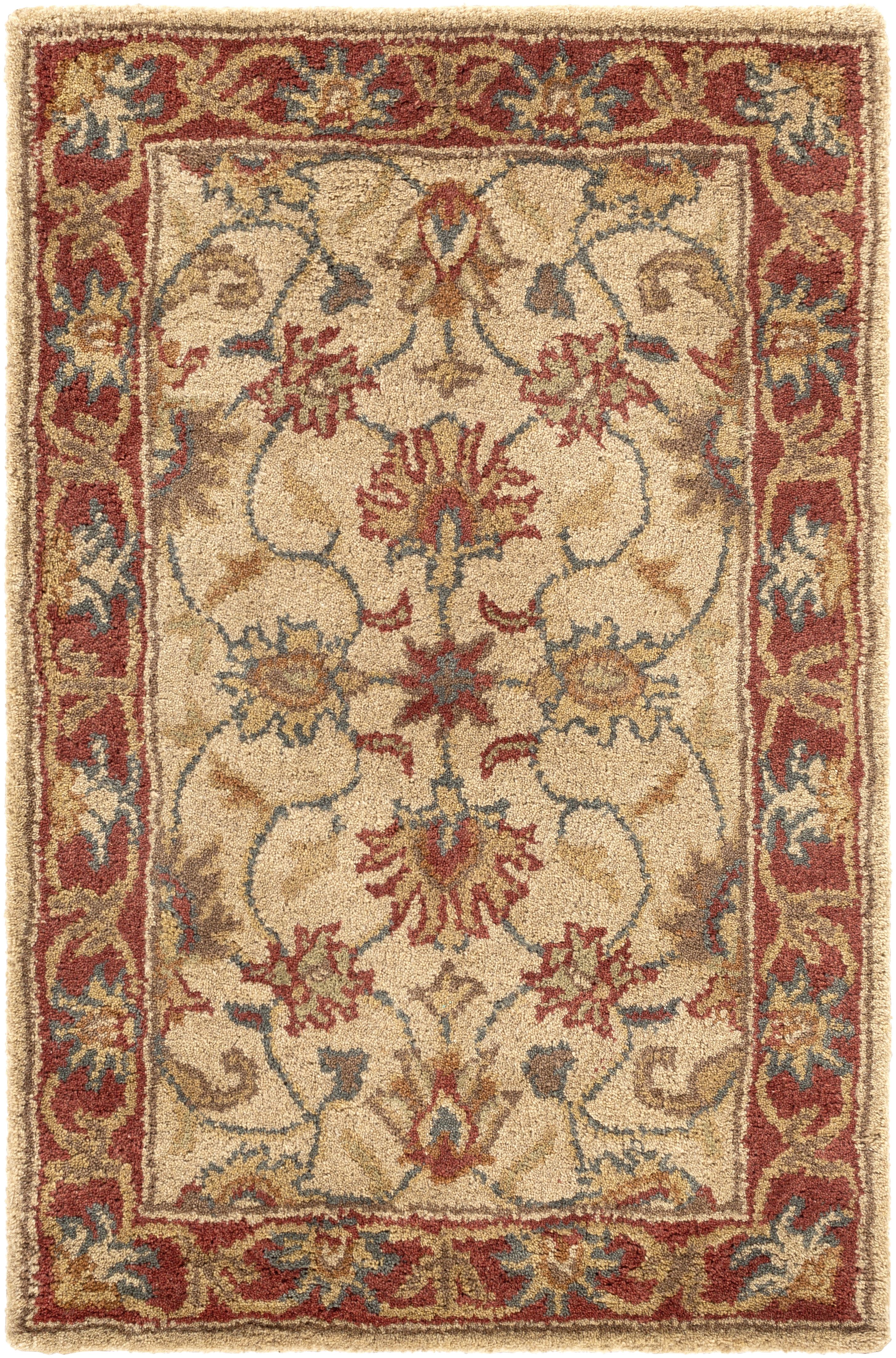 Caesar Brown Indoor 2' x 3' Handmade Rug - Image 0