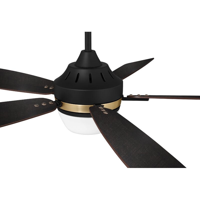 52'' Lauriana 5-Blade LED Standard Ceiling Fan with & Light Kit Included - Image 3