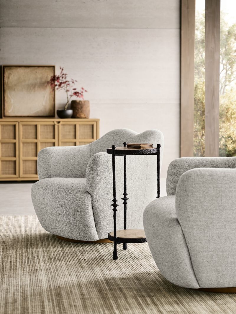 Apero Swivel Accent Chair - Image 1