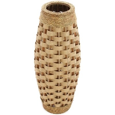 Sierra Brown 24.02" Manufactured Wood Floor Vase - Image 0