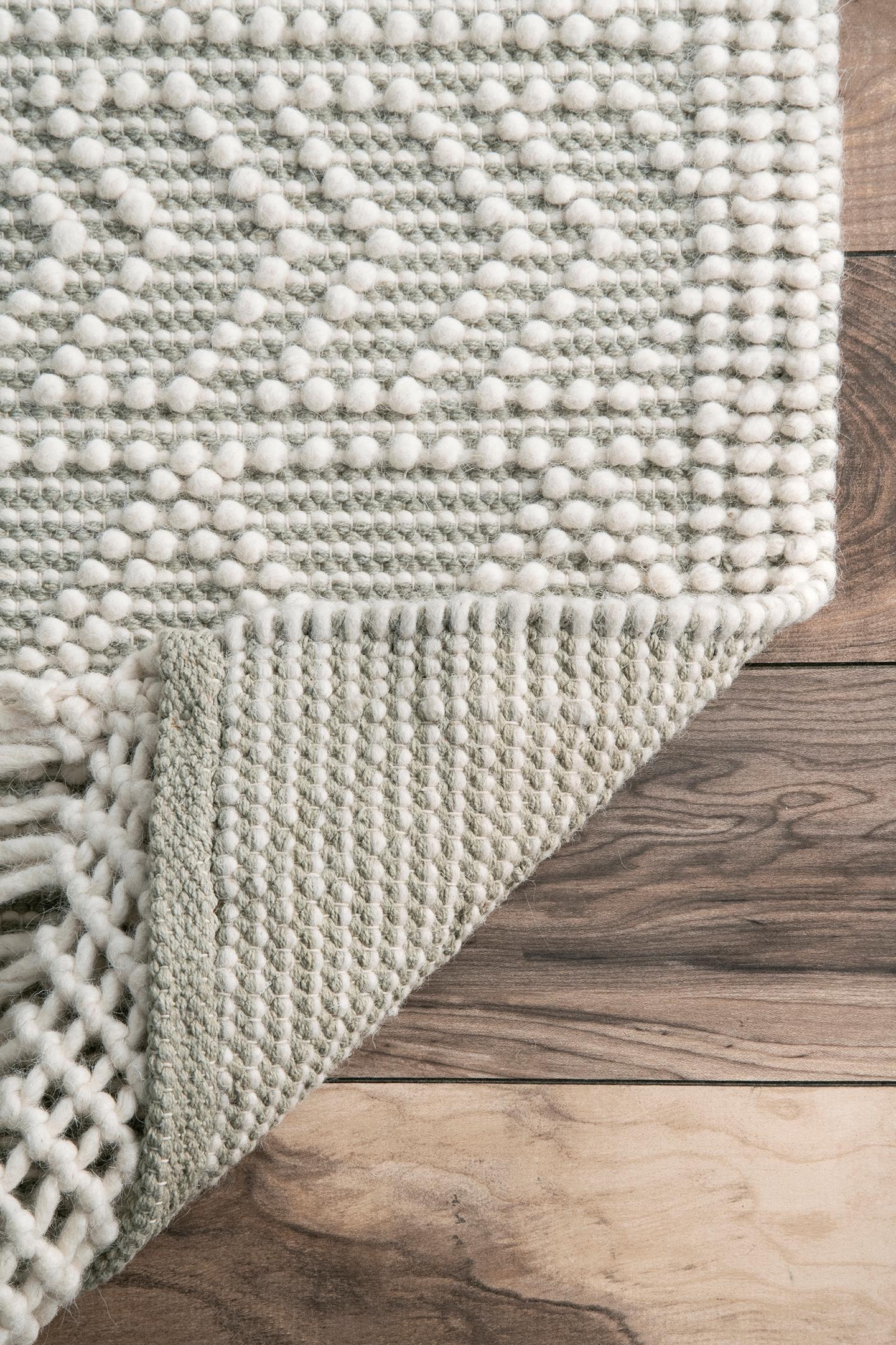 Hand Woven Tabatha Tassel Area Rug - Image 3