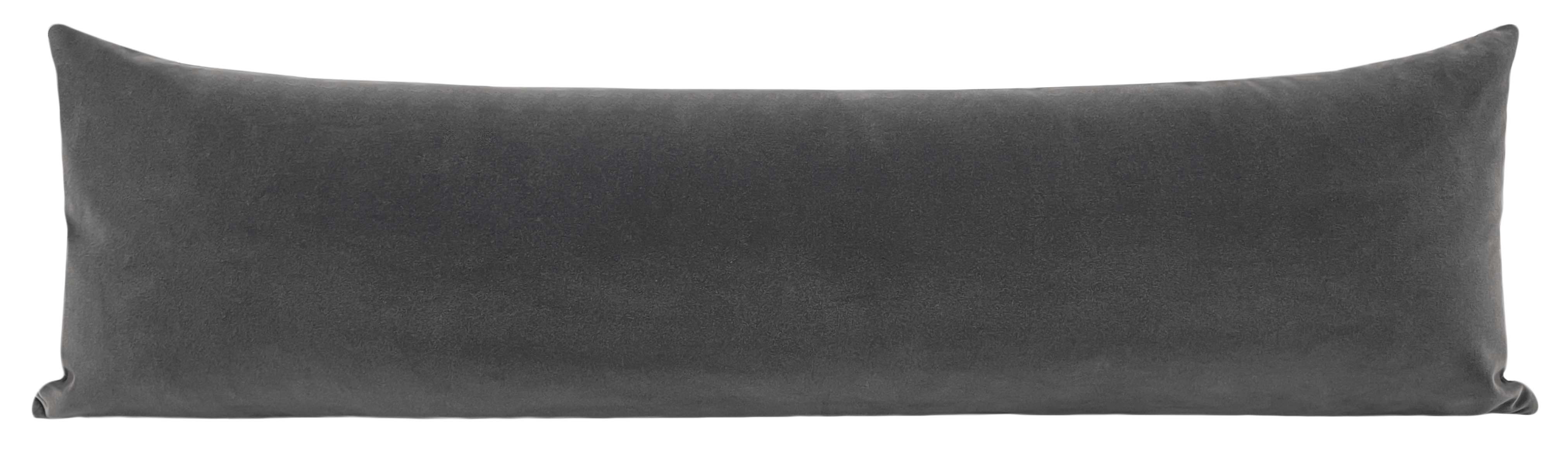 THE XL LUMBAR :: SIGNATURE VELVET // GRAPHITE - 14" X 48" - Image 3