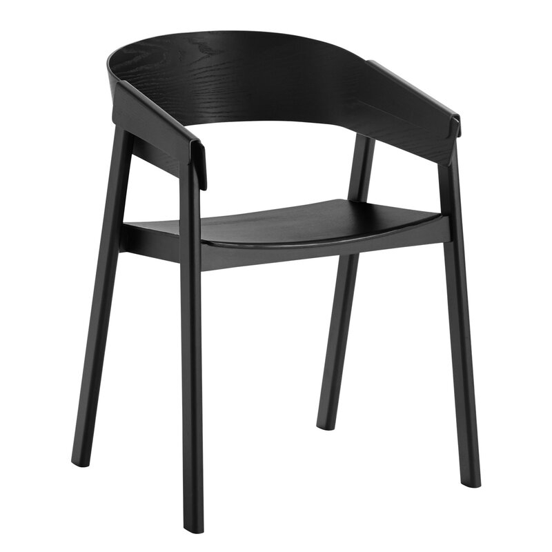 Muuto Cover Chair Color: Black - Image 0